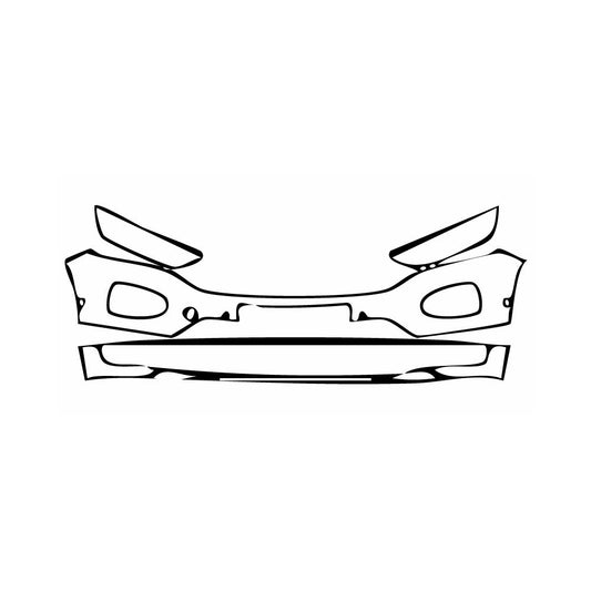 Pre-Cut PPF Volkswagen T-Roc (EU) R-line 2018 - PPF-Kits