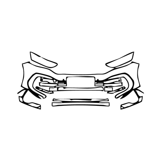 Pre-Cut PPF Volkswagen T-Roc (EU) R 2018 - PPF-Kits