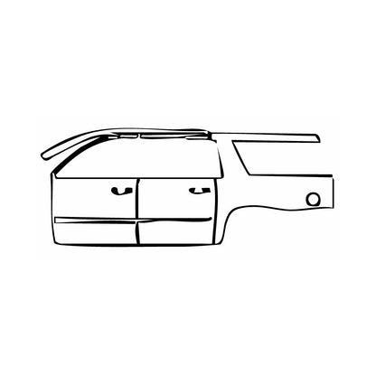 Pre-Cut PPF Cadillac Escalade ESV 2016 - PPF-Kits