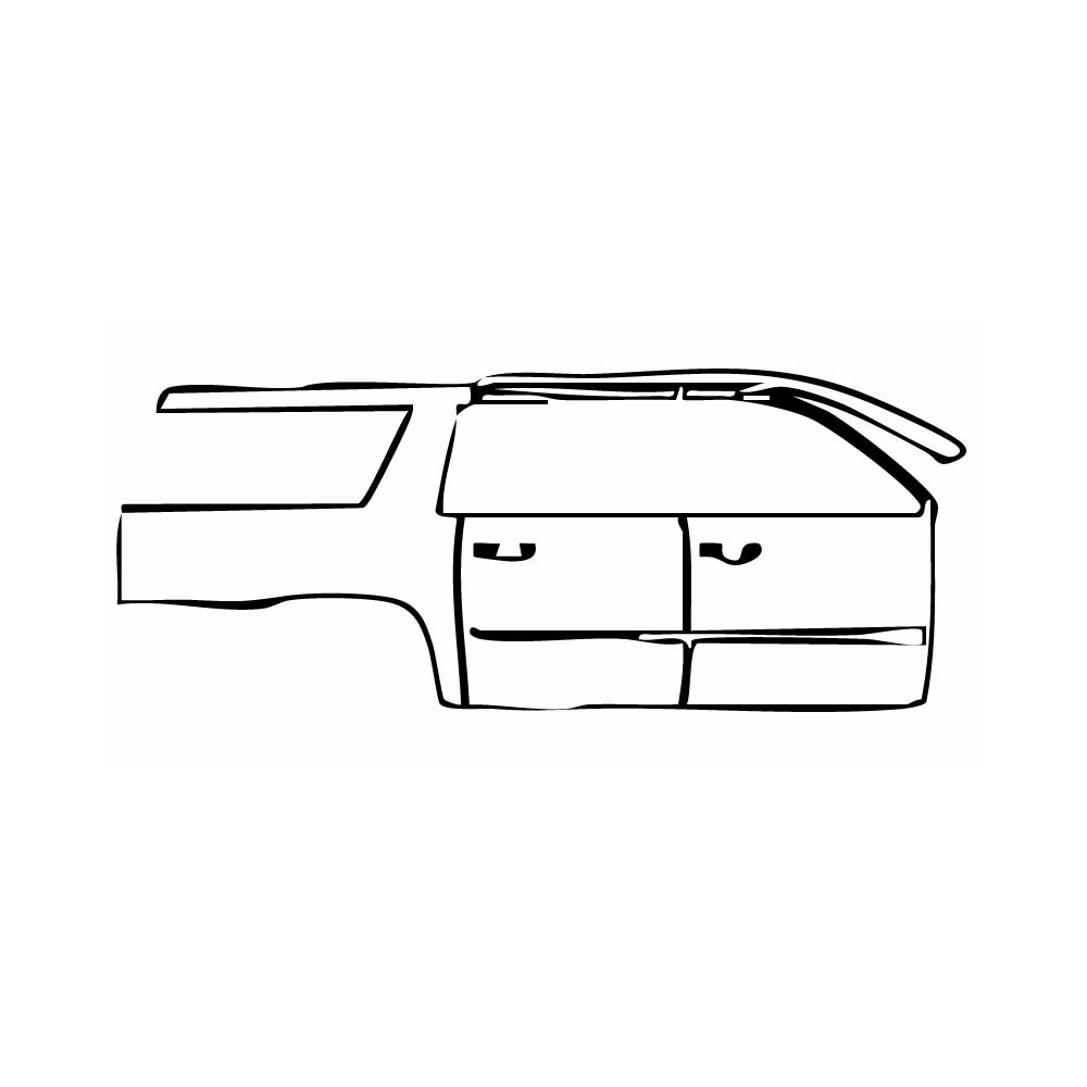 Pre-Cut PPF Cadillac Escalade ESV 2016 - PPF-Kits