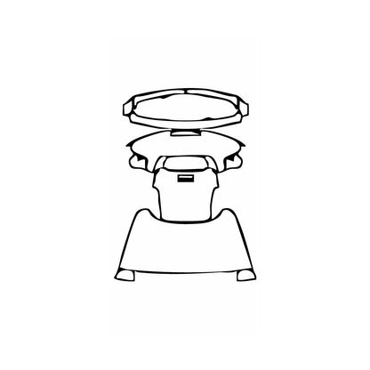 Pre-Cut PPF Ferrari 488 Pista Spider 2019 - PPF-Kits