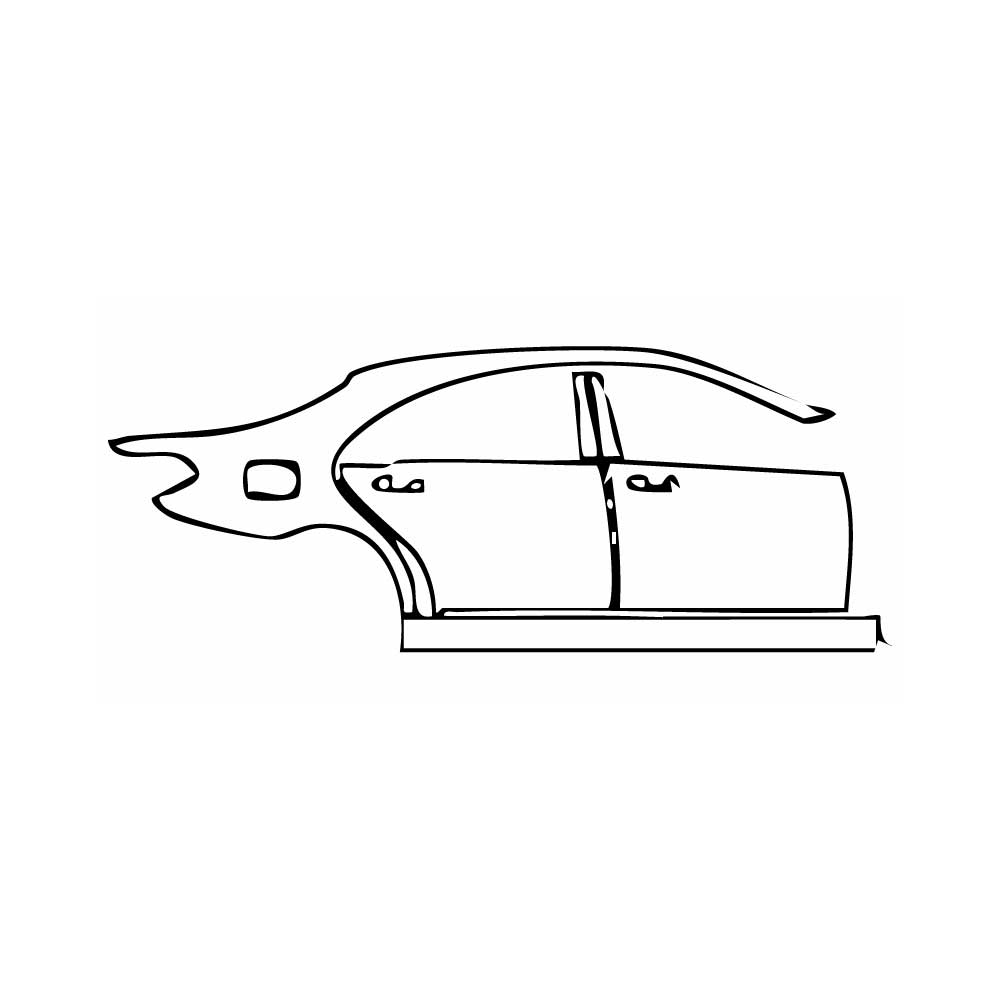 Pre-Cut PPF Mercedes-Benz S Class Sedan Base Extended Wheelbase 2014 - PPF-Kits