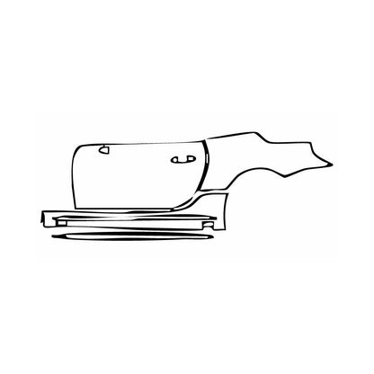 Pre-Cut PPF Mercedes-Benz SL Roadster 2016 - PPF-Kits