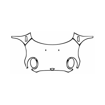 Pre-Cut PPF MINI MINI Convertible Cooper JCW Package 2017 - PPF-Kits