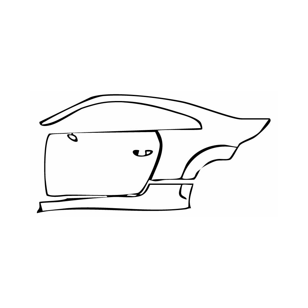 Pre-Cut PPF Audi TT TTS  Coupe 2016 - PPF-Kits