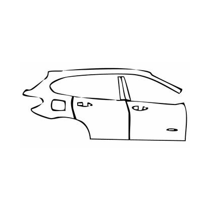 Pre-Cut PPF BMW X1 Standard Wheelbase Base 2016 - PPF-Kits