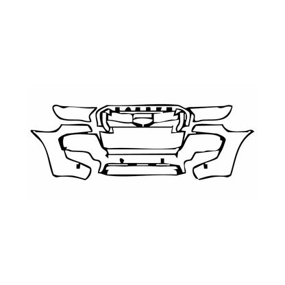 Pre-Cut PPF Ford Ranger (EU) Wildtrak 2016 - PPF-Kits