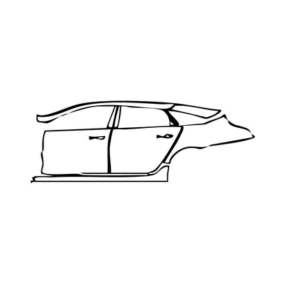 Pre-Cut PPF Jaguar XJ XJL R 2015 - PPF-Kits