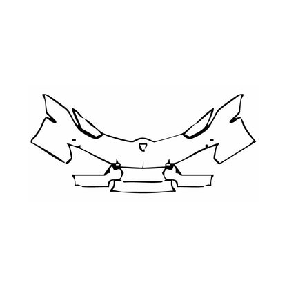 Pre-Cut PPF Lamborghini Huracan Huracan RWD (LP580-2) Spyder 2017 - PPF-Kits