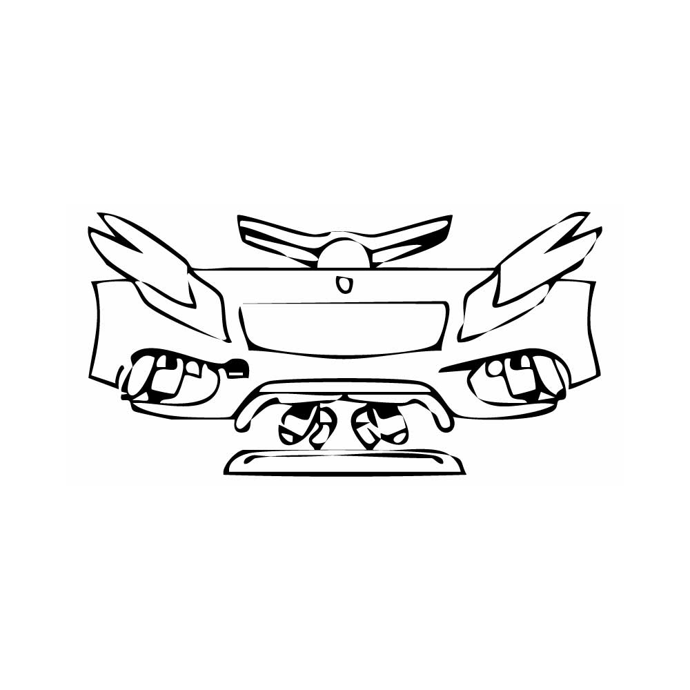 Pre-Cut PPF Mercedes-Benz GLA AMG GLA 45 2017 - PPF-Kits