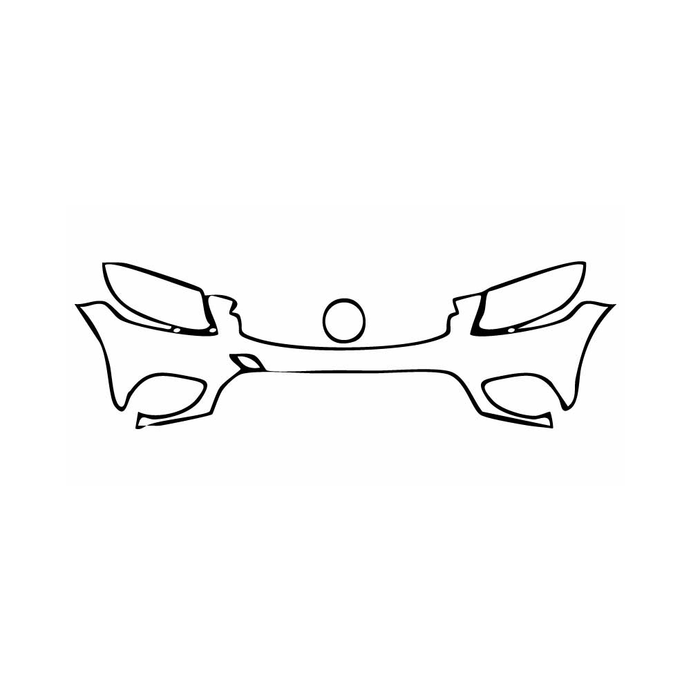 Pre-Cut PPF Mercedes-Benz GLC SUV Standard Wheelbase (GLC) Base 2016 - PPF-Kits