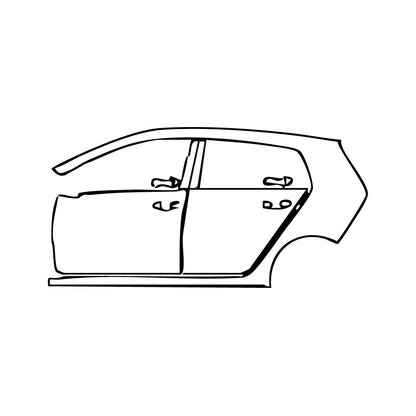 Pre-Cut PPF Volkswagen Golf Golf GTI 2014 - PPF-Kits