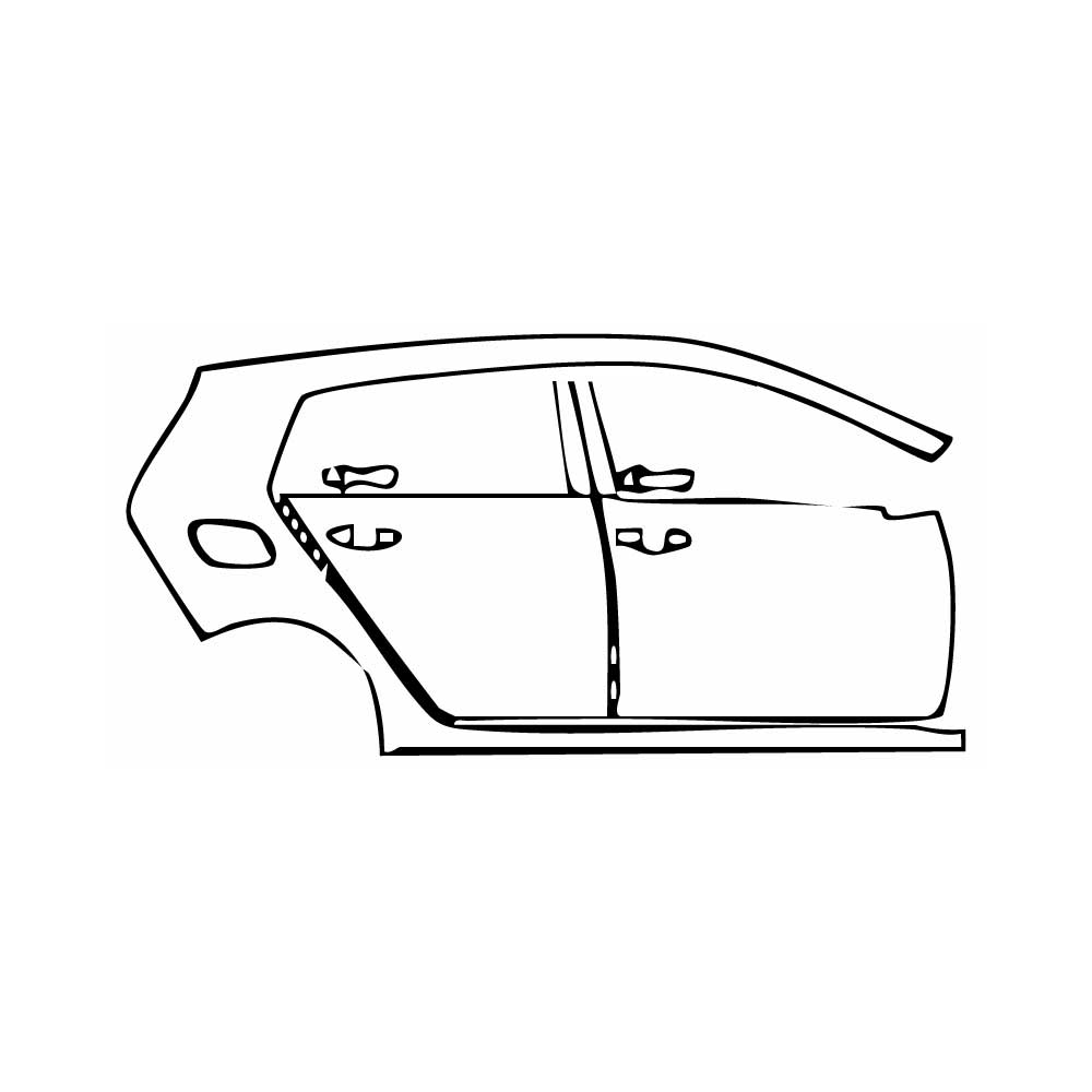 Pre-Cut PPF Volkswagen Golf Golf GTI 2014 - PPF-Kits