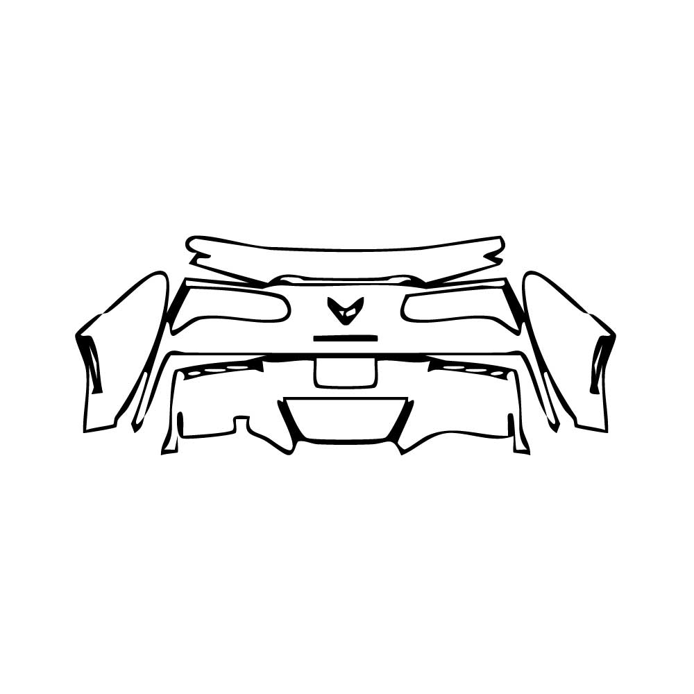 Pre-Cut PPF Chevrolet Corvette Stingray Convertible 2014 - PPF-Kits