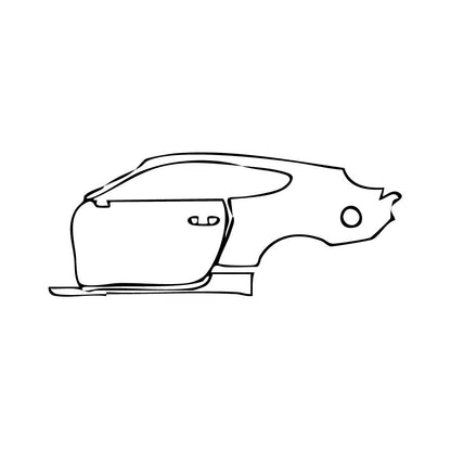 Pre-Cut PPF Ford Mustang Fastback Shelby GT350 2015 - PPF-Kits