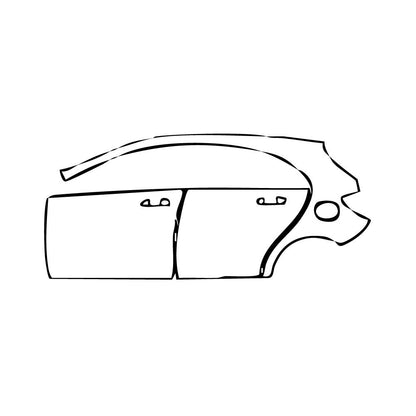 Pre-Cut PPF Mercedes-Benz A Class Hatchback Base 2013 - PPF-Kits