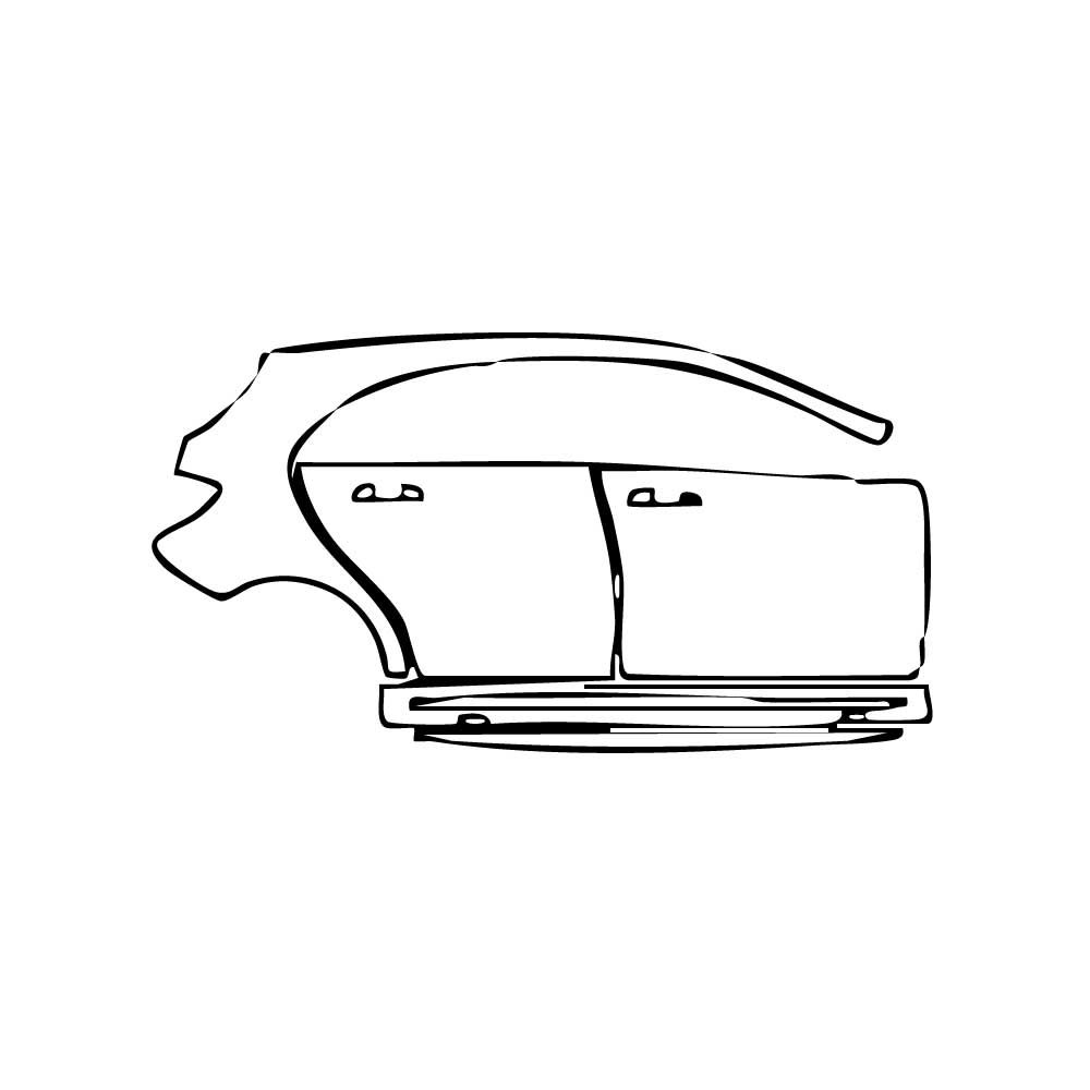 Pre-Cut PPF Mercedes-Benz A Class Hatchback Sport 2013 - PPF-Kits