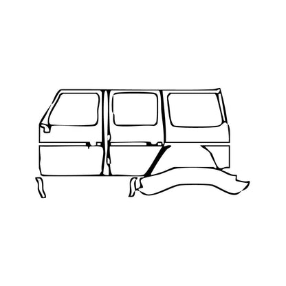 Pre-Cut PPF Mercedes-Benz G Class G500 4x4 2017 - PPF-Kits