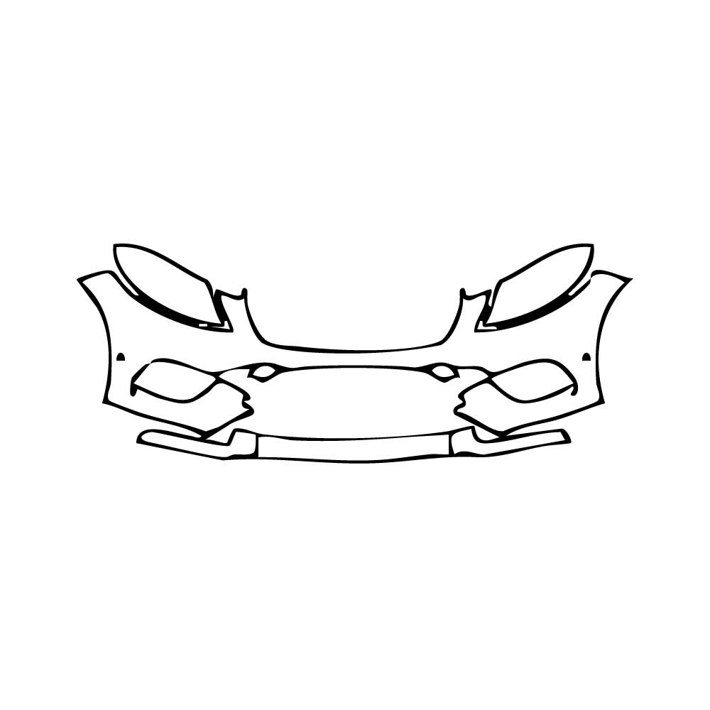 Pre-Cut PPF Mercedes-Benz GLE GLE Coupe 450 AMG 2016 - PPF-Kits