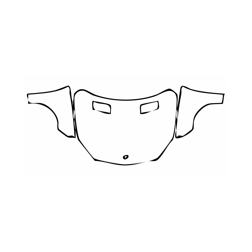 Pre-Cut PPF Mercedes-Benz GLE GLE SUV Base 2016 - PPF-Kits