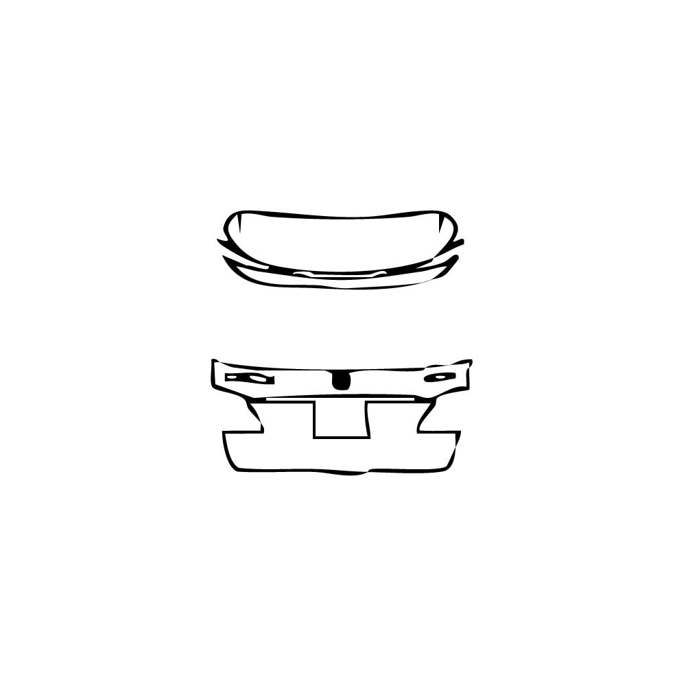 Pre-Cut PPF Mercedes-Benz GLE GLE SUV Base 2016 - PPF-Kits