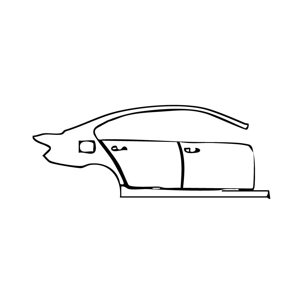 Pre-Cut PPF BMW 5 Series Sedan Extended Wheelbase Luxury 2014 - PPF-Kits