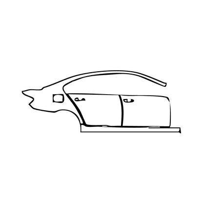 Pre-Cut PPF BMW 5 Series Sedan Extended Wheelbase Luxury 2014 - PPF-Kits