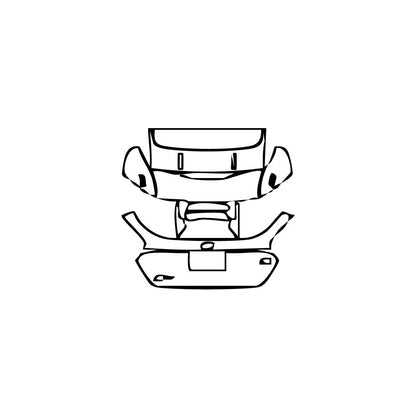 Pre-Cut PPF Ford Focus Hacthback RS 2016 - PPF-Kits