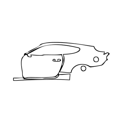 Pre-Cut PPF Ford Mustang Fastback EcoBoost 2015 - PPF-Kits