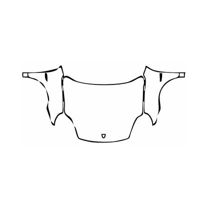 Pre-Cut PPF Porsche Cayenne Cayenne S E-Hybrid 2015 - PPF-Kits