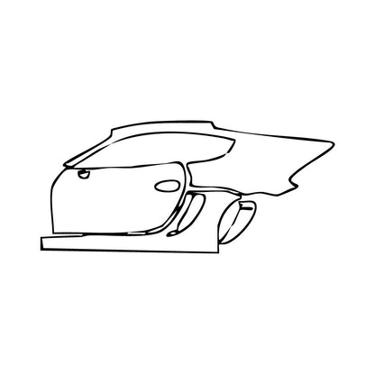 Pre-Cut PPF Porsche Cayman Cayman GT4 2016 - PPF-Kits