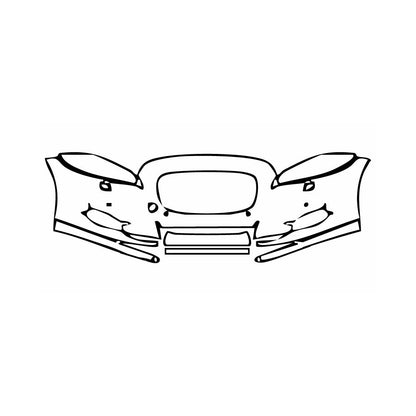 Pre-Cut PPF Jaguar XJ XJL Supercharged 2015 - PPF-Kits