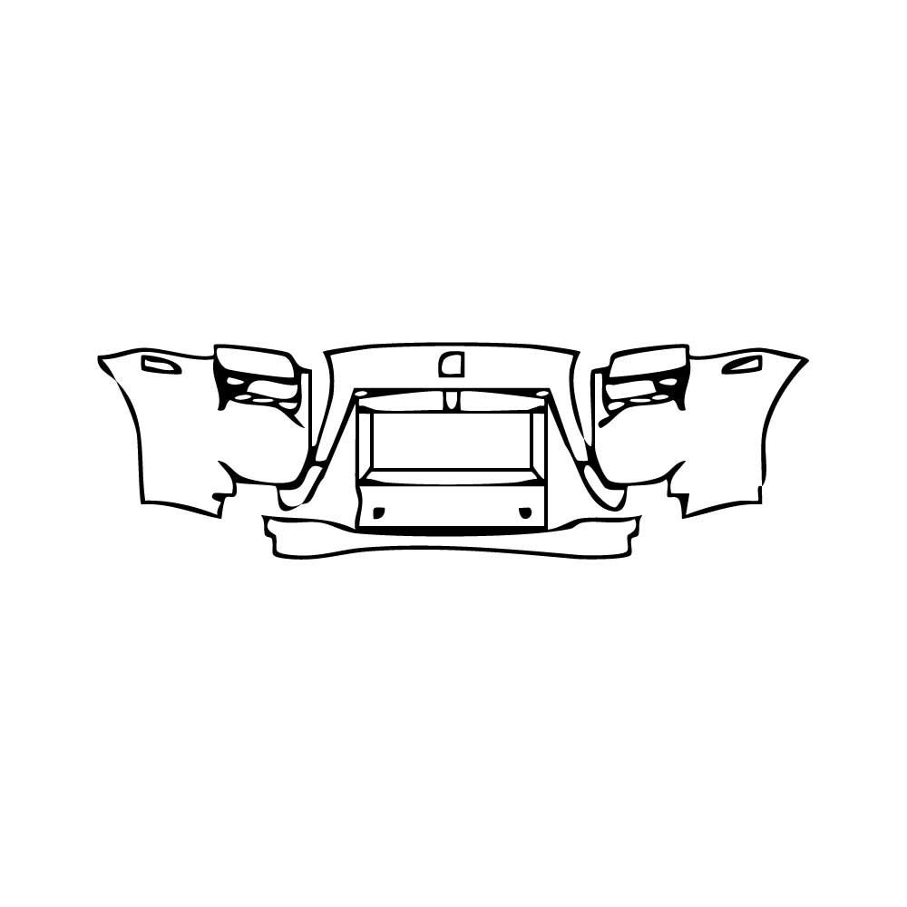 Pre-Cut PPF Rolls-Royce Ghost Standard Wheelbase 2010 - PPF-Kits