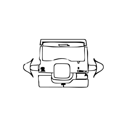 Pre-Cut PPF Toyota FJ Cruiser 2007 - PPF-Kits