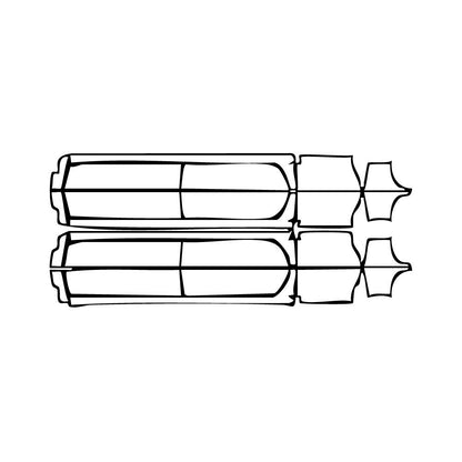 Pre-Cut PPF Chevrolet Silverado 1500 LT Trail Boss 2025 - PPF-Kits