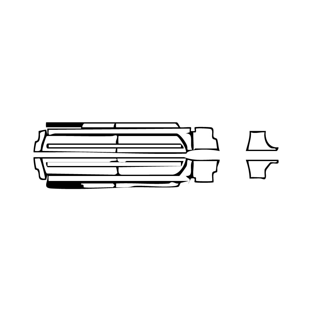 Pre-Cut PPF Chevrolet Silverado 1500 High Country 2025 - PPF-Kits