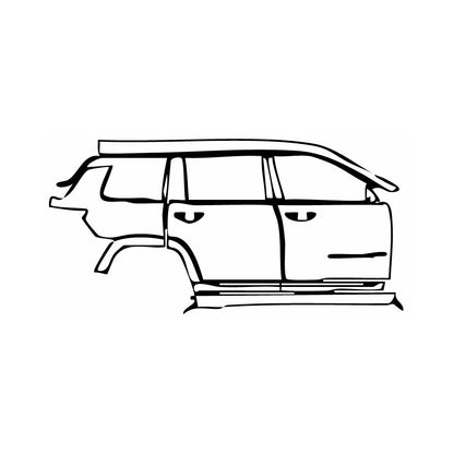 Pre-Cut PPF JEEP Grand Cherokee Grand Cherokee L (3-row) Summit Reserve 2025 - PPF-Kits