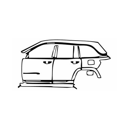 Pre-Cut PPF JEEP Grand Cherokee Grand Cherokee (2-row) Summit Reserve 2025 - PPF-Kits