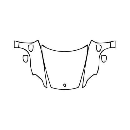 Pre-Cut PPF Porsche Taycan Sport Turismo Taycan Turbo Sport Turismo 2025 - PPF-Kits