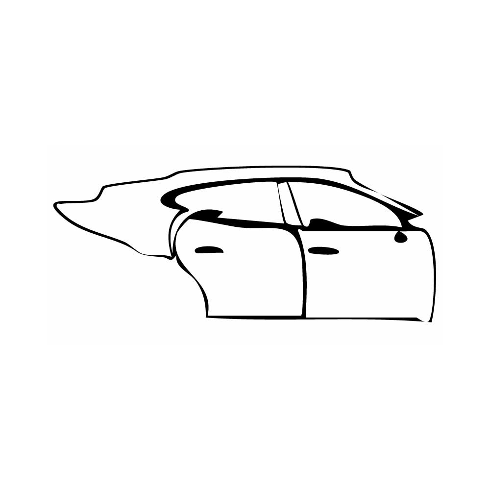 Pre-Cut PPF Porsche Taycan Sedan Taycan Turbo GT 2025 - PPF-Kits