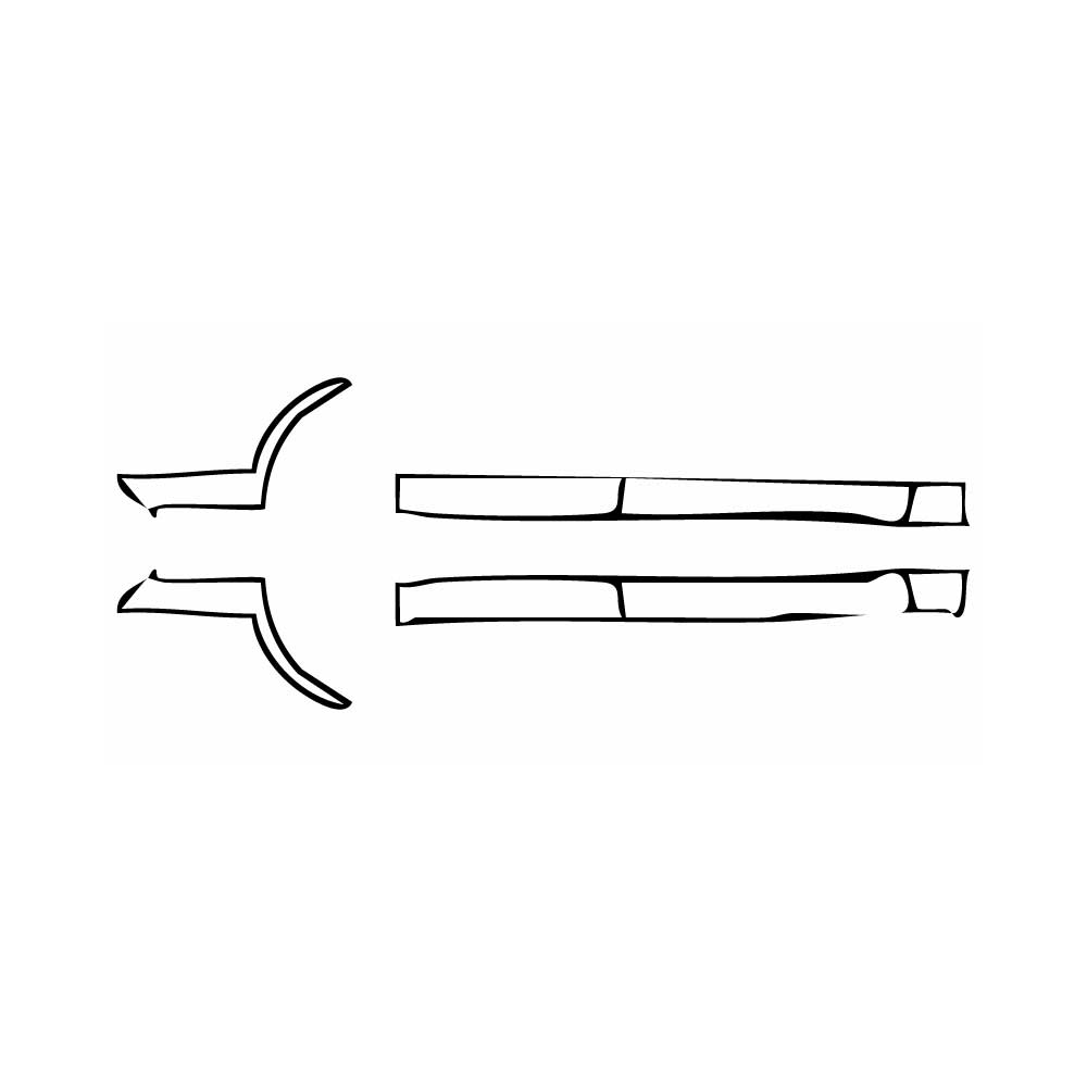 Pre-Cut PPF Porsche Taycan Sport Turismo Taycan Sport Turismo 2025 - PPF-Kits