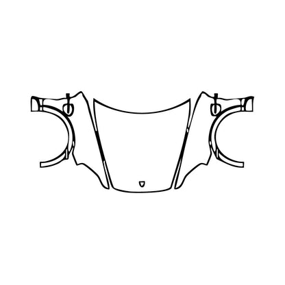 Pre-Cut PPF Porsche Taycan Cross Turismo Taycan Turbo S Cross Turismo 2025 - PPF-Kits