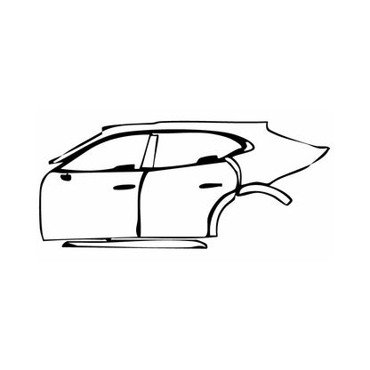 Pre-Cut PPF Porsche Taycan Cross Turismo Taycan Turbo S Cross Turismo 2025 - PPF-Kits