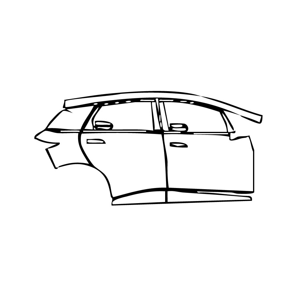 Pre-Cut PPF BYD Dolphin (CN) Intelligent driving version 2025 - PPF-Kits