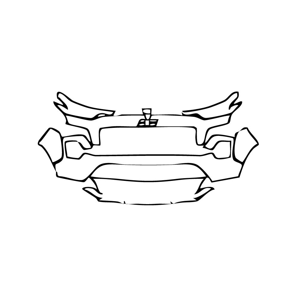 Pre-Cut PPF Chevrolet Colorado Crew Cab Z71 2025 - PPF-Kits