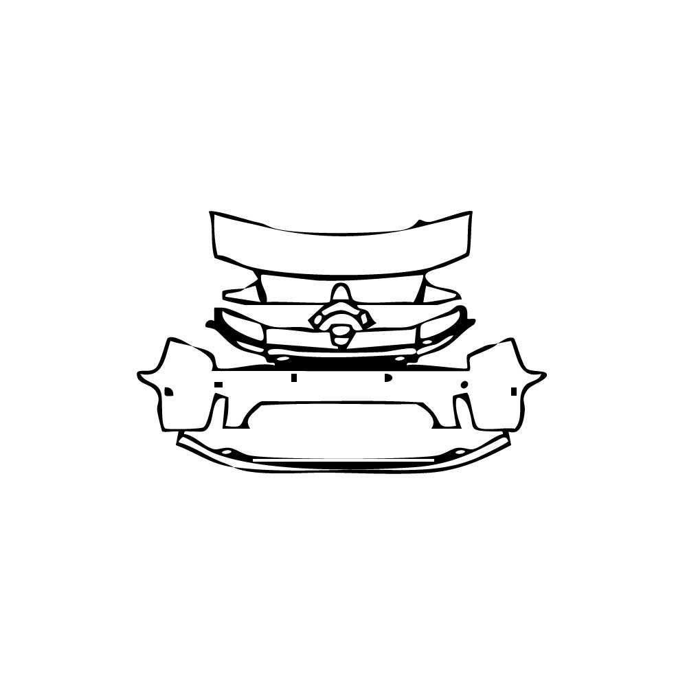 Pre-Cut PPF Dodge Charger Daytona 2-Door Scat Pack 2025 - PPF-Kits