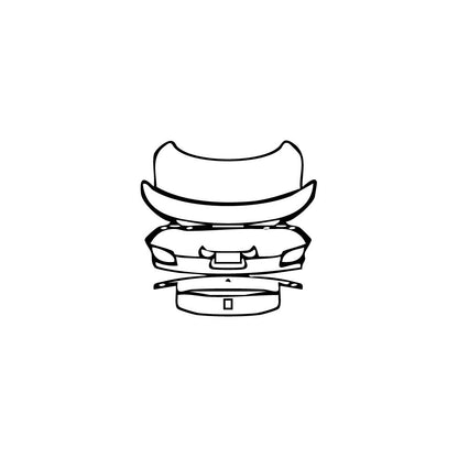 Pre-Cut PPF Ford Mustang Fastback Dark Horse Premium 2025 - PPF-Kits