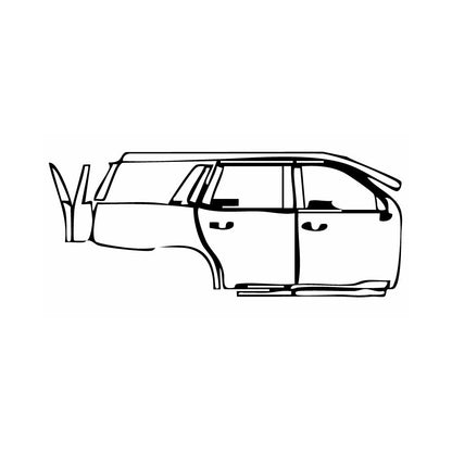 Pre-Cut PPF Cadillac Escalade Standard Wheelbase Sport 2025 - PPF-Kits