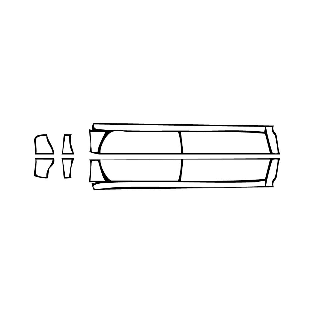 Pre-Cut PPF Chevrolet Silverado HD 2500 HD High Country 2025 - PPF-Kits