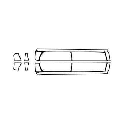 Pre-Cut PPF Chevrolet Silverado HD 2500 HD High Country 2025 - PPF-Kits